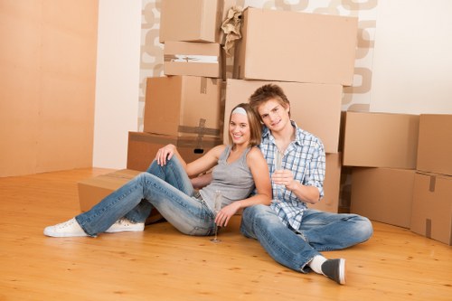 Moving team planning removals in Millbank near central London properties