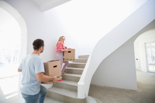 Professional van transport in central London Millbank